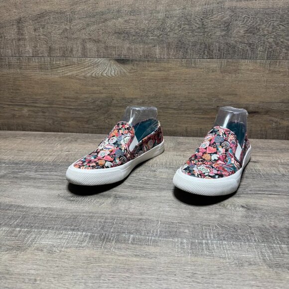 Sperry Shoes - Sperry Canvas Floral Print Slip On Sneakers Women's Size 7.5